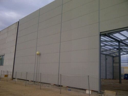 Placas alveolares para cerramientos